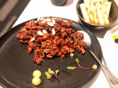 酱爆核桃鸡丁-106餐厅(山水文园店)