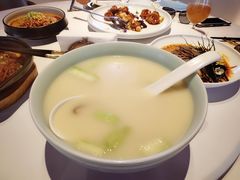 浓汤丝瓜野山菌-俏江南天津时尚曲艺主题餐厅(马场道店)