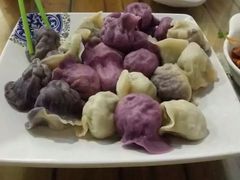 紫甘蓝锅巴馅饺子-宝源饺子(麦子店街店)