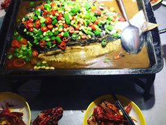 -探鱼·鲜青椒爽麻烤鱼(三水广场店)