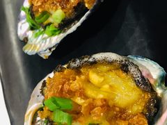 蒜蓉蒸鲍鱼-渔娘渔家丹东海鲜(东直门店)