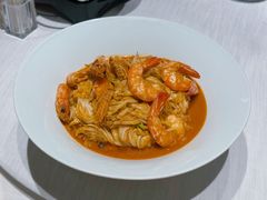 青岛大虾炒白菜-开海·红岛海鲜虾水饺(石老人店)