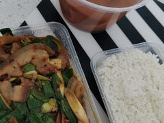 蒜苗回锅肉-雨田饭店(华兴东街店)