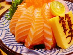三文鱼鱼雕盖饭-無雙居酒屋(北京路店)