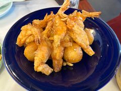 梨球果仁虾-小吊梨汤·北京菜·烤鸭(双井乐成中心店)