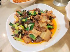 绍皮回锅肉-柏合黄记豆腐皮饭店
