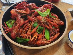 小三新式啤酒虾-鲁小三·大骨自助(金山总店)