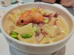毛豆咸肉烩春笋-四道菜·福建菜馆(莆田万达店)