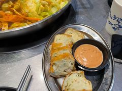 炸墨鱼卷-山·烤辣鸡韩国料理(西溪路店)