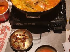 -草家酱蟹炭火烤肉店(珲春南路一店)