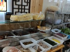 自助取餐区-溪涧堂农家土菜(神仙居店)