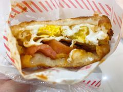 鸡蛋火腿堡-美康饮品(羊子巷店)