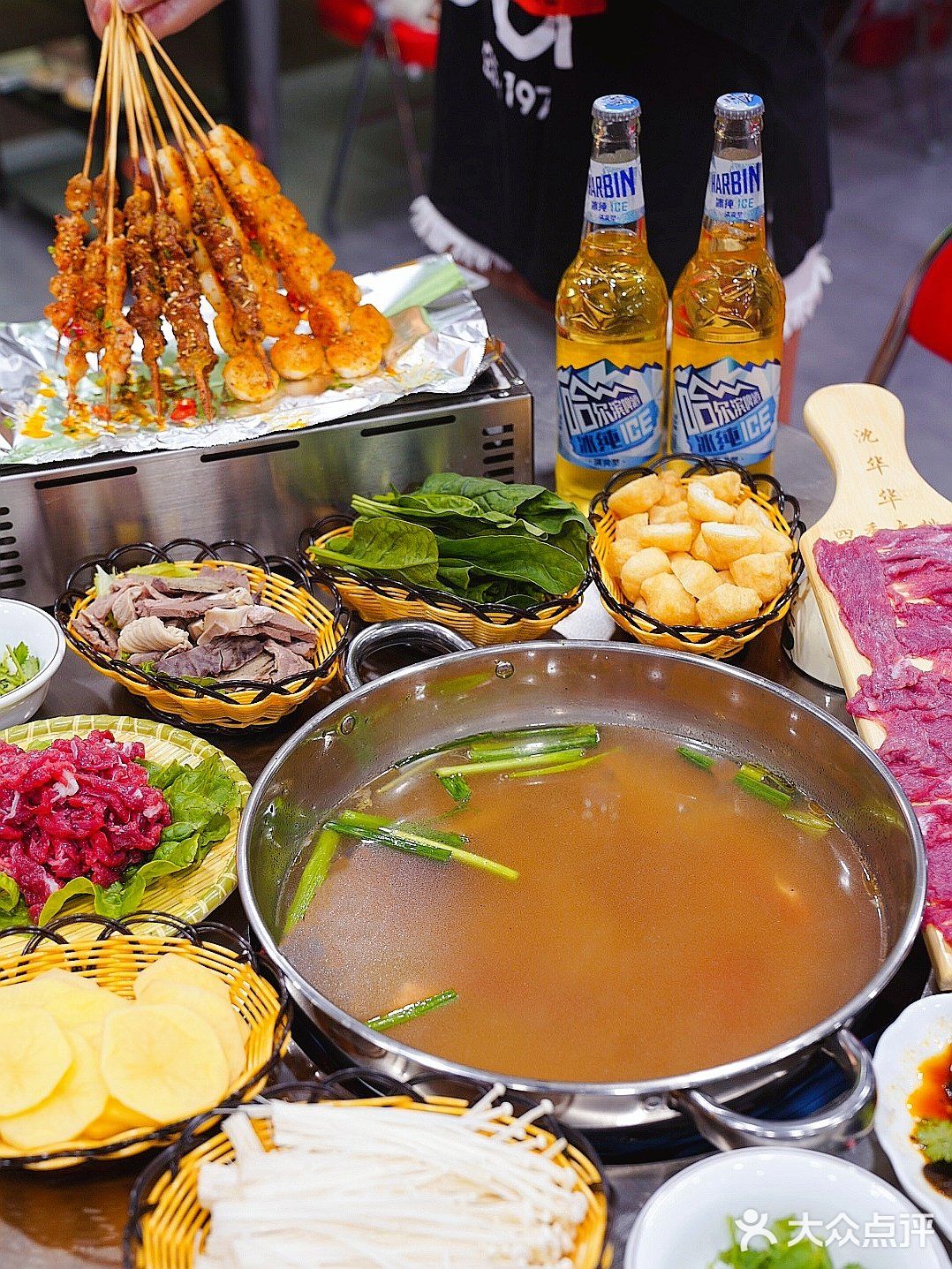 ♨️杭州探店‼️火锅➕烧烤深夜食堂双重快乐