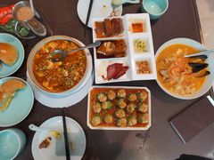 瑶柱金蒜蒸丝瓜-有璟阁港式餐厅(金融街购物中心店)