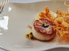 煎扇贝-Jean Georges