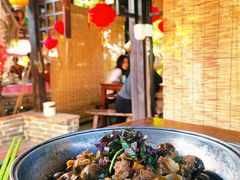 田螺焖高明三洲黑鹅-园林美食城·本土农家菜(杨和镇店)