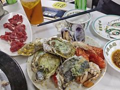 -争先鲜·蒸汽海鲜自助·鲜切牛肉