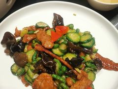 小脆瓜炒雪花猪肉-闽和南(深圳万象城店)