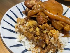 猪脚卤肉饭-红猪卤肉饭(大西洋美食城店)