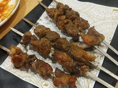 烤羊肉串-西部马华清真兰州牛肉面·烧烤夜市(关东店)