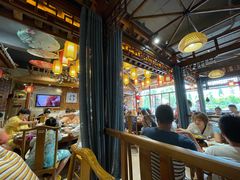 -东来菜馆•手抓海鲜家常菜•海鲜锅贴(鸽子窝店)