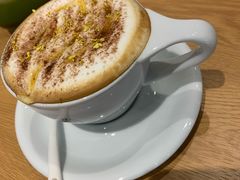 桂花干卡布奇诺-ZING COFFEE 镜咖啡