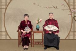 -时光纪亲子全家福照相馆(静安店母女写真父母纪念照)