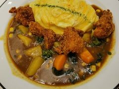 炸鸡块咖喱蛋包饭-池奈·咖喱蛋包饭(熙地港店)