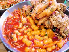 必点炸鸡翅配年糕-HOTISLAND海鸡岛·韩国料理(江南西店)