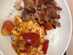 香煎鸡扒滑蛋饭-嘉旺(上梅林店)