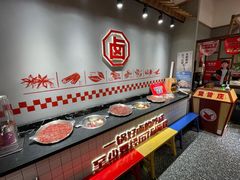 自助调料区-喜悦小串丹东小黄牛海鲜烧烤大排档(民主广场店)