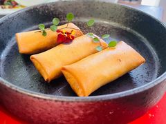 蟹粉春卷-荷风细雨·中国茶宴(碧云店)
