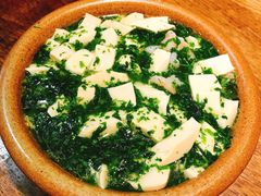 芥菜虾仁嫩豆腐-兰溪小馆(东直门簋街店)