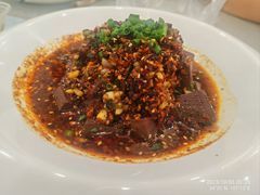 辣子蒜羊血-令氏家外家周秦食府(高新店)