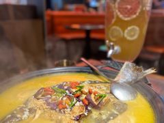 -探鱼·鲜青椒爽麻烤鱼(广州花都来又来店)