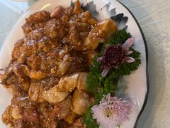红烧鱼籽玉白-宝发园名菜馆