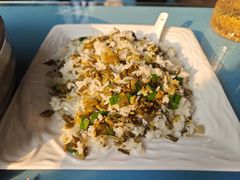 浆水菜炒米饭-汉水缘鲜鱼庄(黄雁村店)