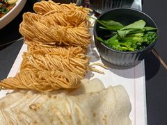 手工烙馍馓子-食欲老院子荆芥疙瘩汤(经五路店)