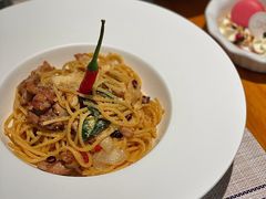 意式罗勒辣鸡炒意大利面-JANS意式简餐厅·惠灵顿牛排