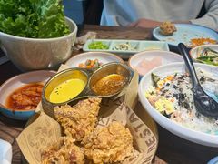 -明洞阿姨·韩式酱蟹烤肉·创意料理(三元桥店)