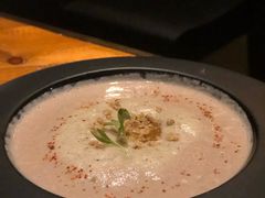 卡布奇诺蘑菇汤配牛肝菌-AZUL by FUEL蓝色·法式酒馆(琶醍店)