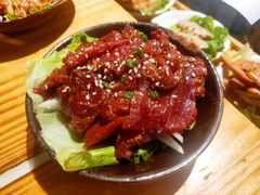 秘制香辣牛肉-胖记烤肉(江汉路店)