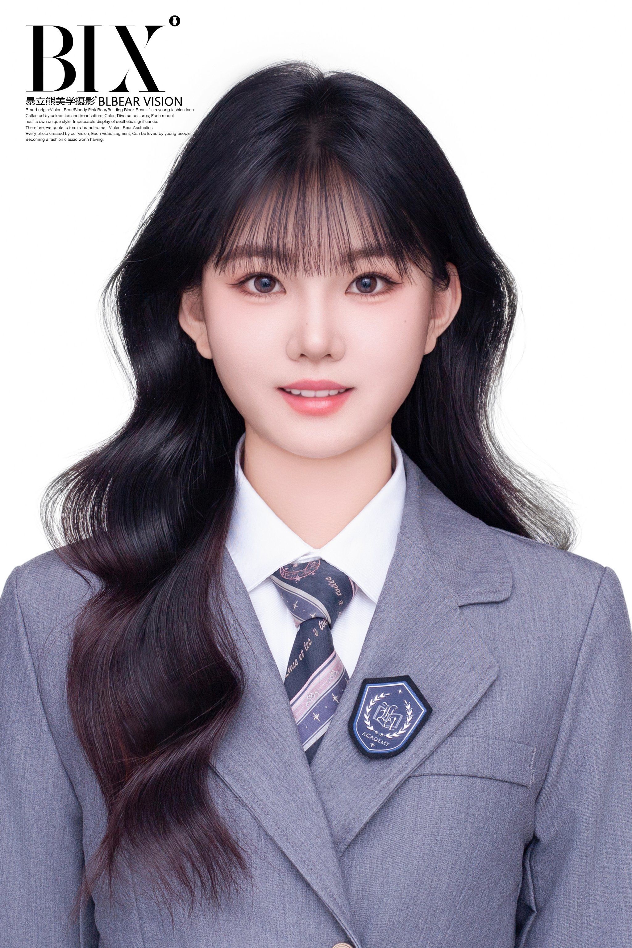 证件照长卷发真的yyds🥰!