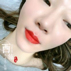 -西施无菌半永久纹绣眉眼影唇轻增发纹发际线