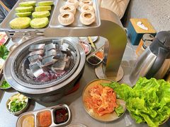 -围炉肉舍•炭烤活鳗•丹东海鲜烤肉(步行街店)