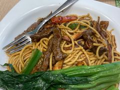 黑椒牛柳丝炒意粉-佰搭果·广式茶餐厅(石牌东路店)