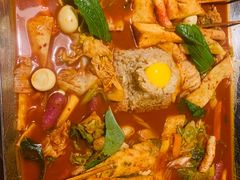 鱼饼火山炒年糕-包装马车·韩国料理·포장마차