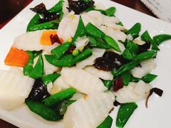 青花木耳炒山药-临潼印象·特色陕菜