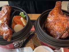 港式烧味脆皮大鸡腿饭-肯德基(大屯店)