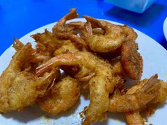 炸虾-夏军农家乐